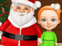 image Sweet Baby Girl Christmas - Fun Holiday