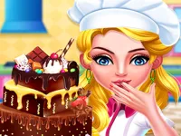 image Chocolate cake cooking party