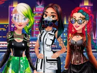 image Cyberpunk City Fashion