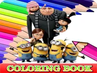 image Coloring Book for Despicable Me Printable